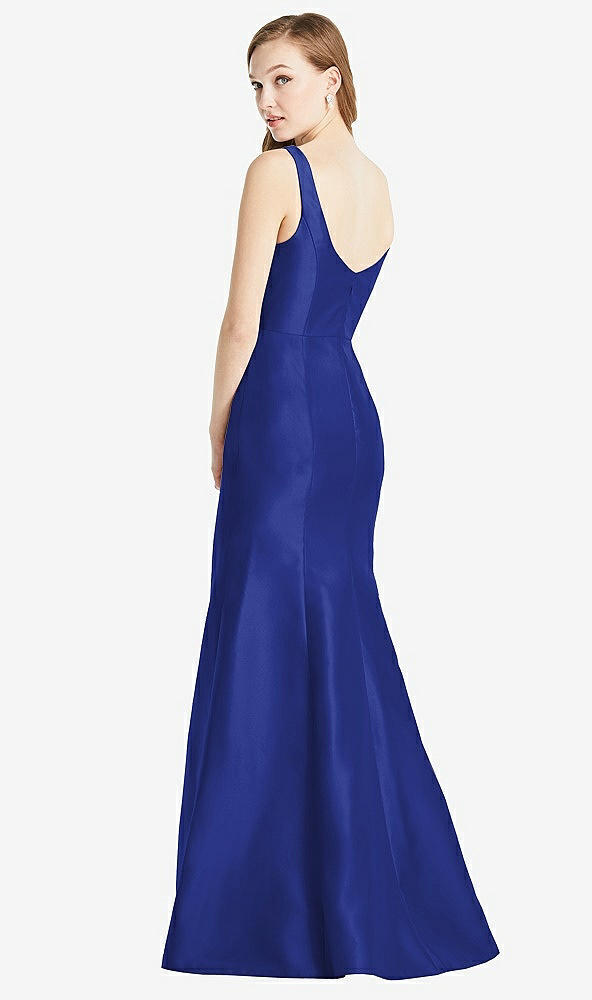 Back View - Cobalt Blue Bella Bridesmaids Dress BB135