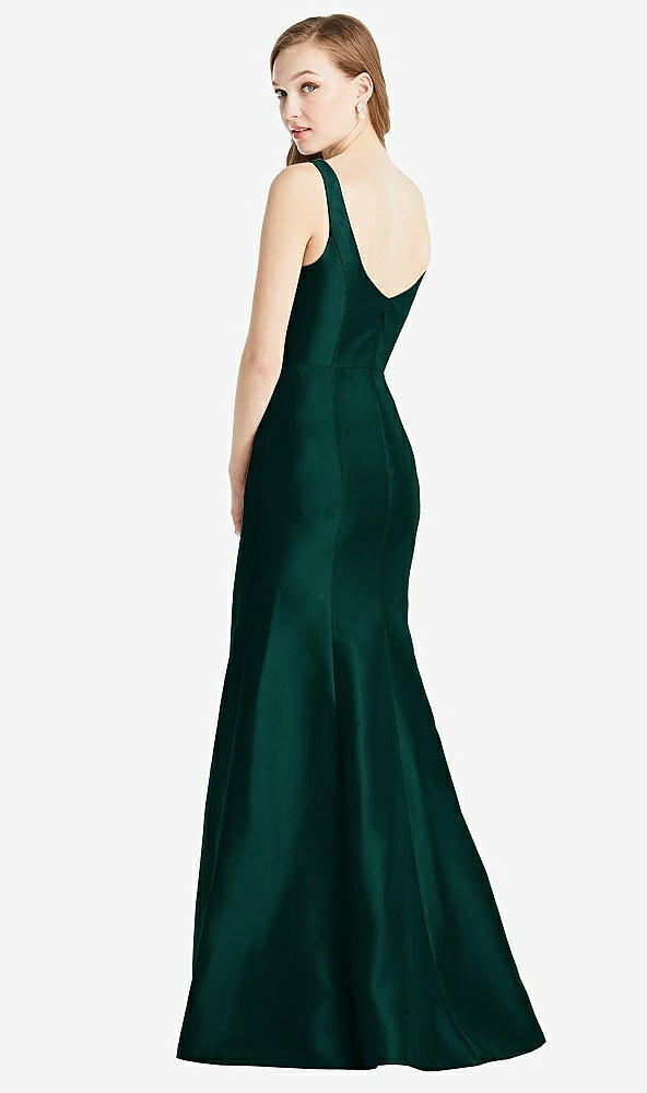 Back View - Evergreen Bella Bridesmaids Dress BB135