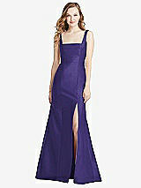 Front View Thumbnail - Grape Bella Bridesmaids Dress BB135