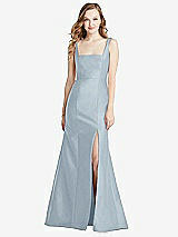 Front View Thumbnail - Mist Bella Bridesmaids Dress BB135