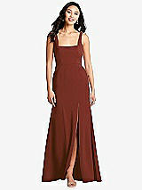 Front View Thumbnail - Auburn Moon Bella Bridesmaids Dress BB136