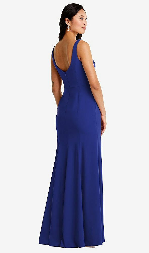 Back View - Cobalt Blue Bella Bridesmaids Dress BB136