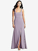 Front View Thumbnail - Lilac Haze Bella Bridesmaids Dress BB136