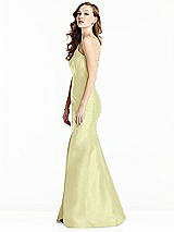 Side View Thumbnail - Butter Yellow Bella Bridesmaids Dress BB137