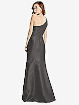 Rear View Thumbnail - Caviar Gray Bella Bridesmaids Dress BB137