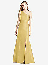 Front View Thumbnail - Maize Bella Bridesmaids Dress BB137