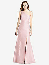 Front View Thumbnail - Ballet Pink Bella Bridesmaids Dress BB137