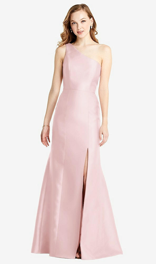 Front View - Ballet Pink Bella Bridesmaids Dress BB137