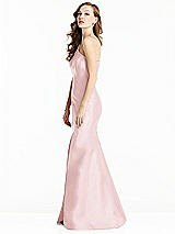 Side View Thumbnail - Ballet Pink Bella Bridesmaids Dress BB137