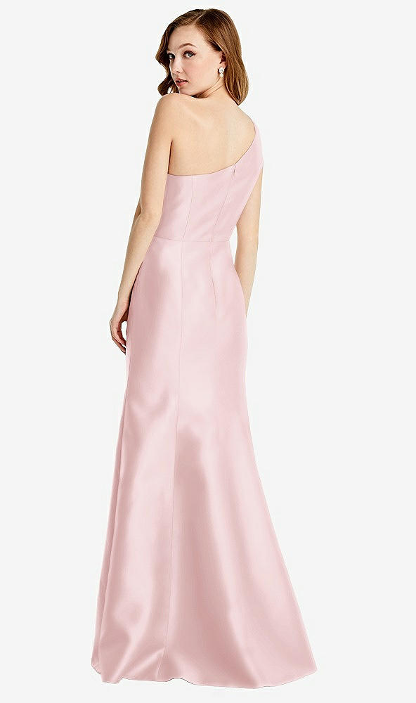 Back View - Ballet Pink Bella Bridesmaids Dress BB137