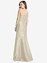 Rear View Thumbnail - Champagne Bella Bridesmaids Dress BB137