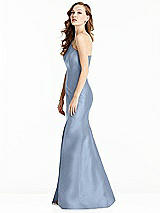 Side View Thumbnail - Cloudy Bella Bridesmaids Dress BB137