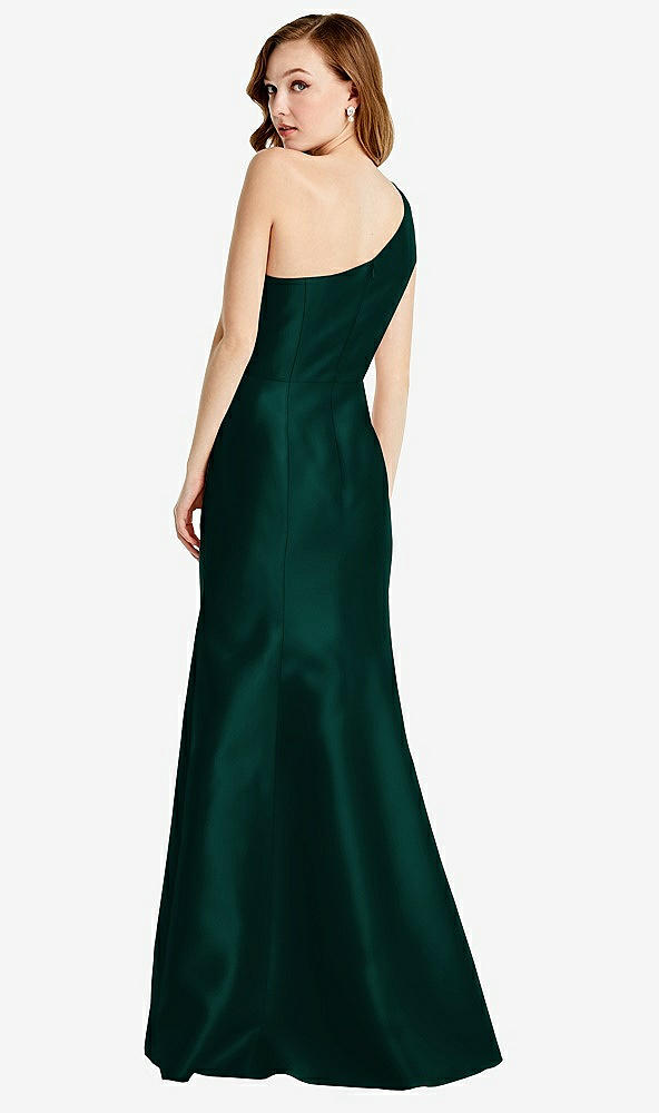 Back View - Evergreen Bella Bridesmaids Dress BB137