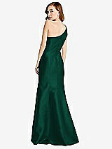 Rear View Thumbnail - Hunter Green Bella Bridesmaids Dress BB137