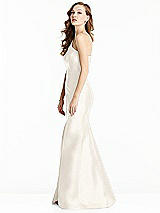 Side View Thumbnail - Ivory Bella Bridesmaids Dress BB137