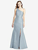 Front View Thumbnail - Mist Bella Bridesmaids Dress BB137