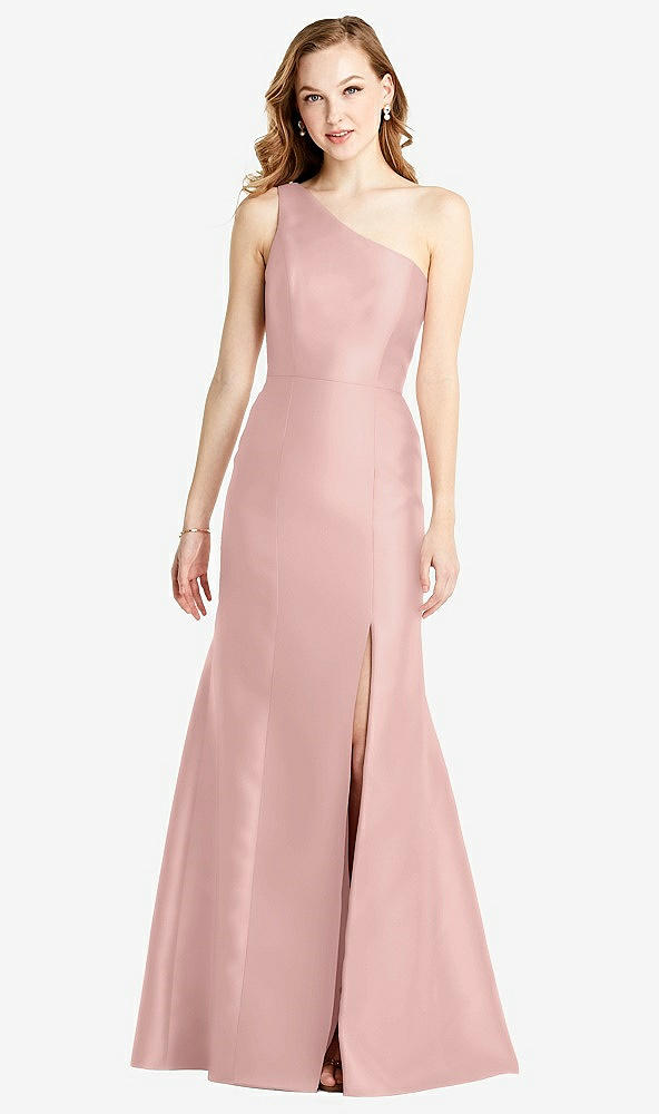 Front View - Rose - PANTONE Rose Quartz Bella Bridesmaids Dress BB137