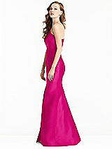 Side View Thumbnail - Think Pink Bella Bridesmaids Dress BB137