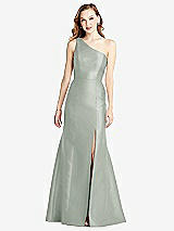 Front View Thumbnail - Willow Green Bella Bridesmaids Dress BB137