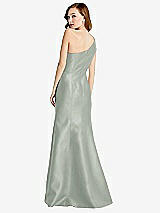 Rear View Thumbnail - Willow Green Bella Bridesmaids Dress BB137