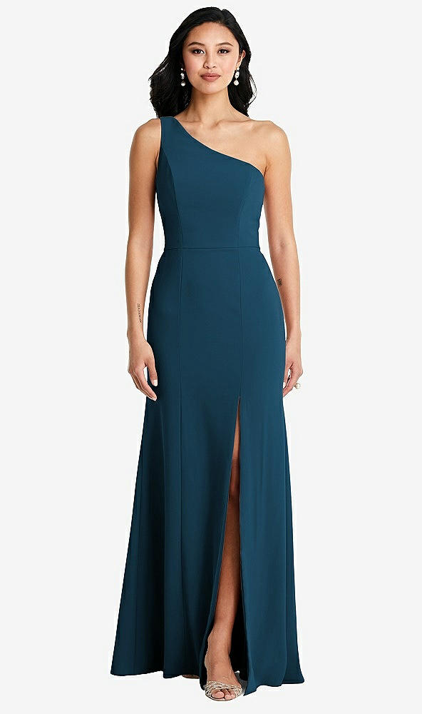 Front View - Atlantic Blue Bella Bridesmaids Dress BB138