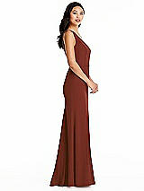 Side View Thumbnail - Auburn Moon Bella Bridesmaids Dress BB138