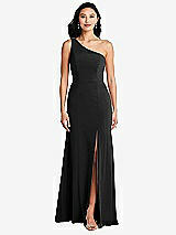 Front View Thumbnail - Black Bella Bridesmaids Dress BB138