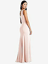 Rear View Thumbnail - Blush Bella Bridesmaids Dress BB138