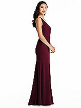 Side View Thumbnail - Cabernet Bella Bridesmaids Dress BB138