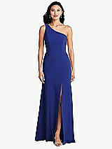 Front View Thumbnail - Cobalt Blue Bella Bridesmaids Dress BB138