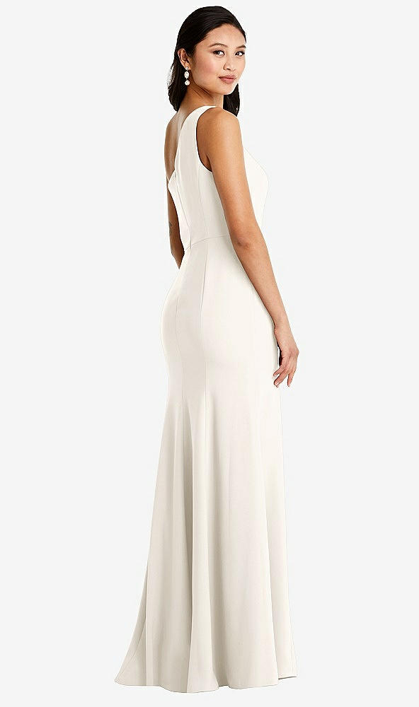 Back View - Ivory Bella Bridesmaids Dress BB138