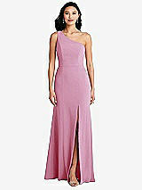 Front View Thumbnail - Powder Pink Bella Bridesmaids Dress BB138