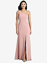 Front View Thumbnail - Rose - PANTONE Rose Quartz Bella Bridesmaids Dress BB138