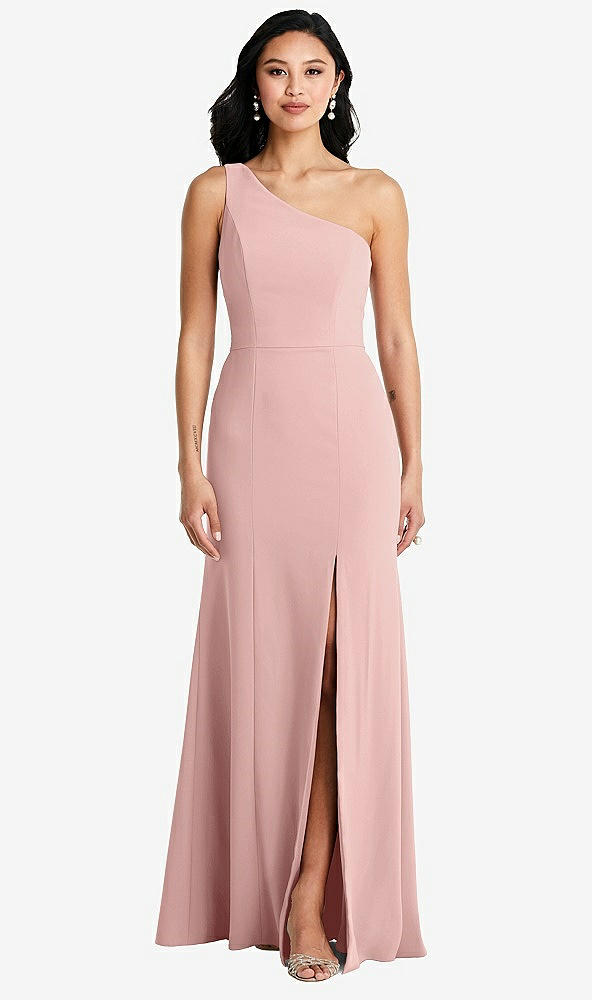 Front View - Rose - PANTONE Rose Quartz Bella Bridesmaids Dress BB138