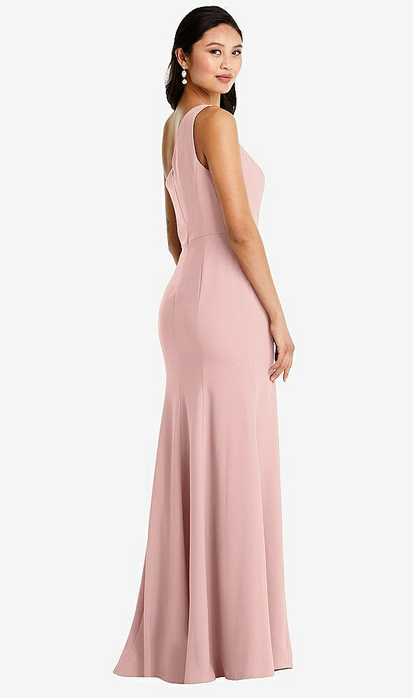 Back View - Rose - PANTONE Rose Quartz Bella Bridesmaids Dress BB138