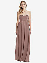 Alt View 6 Thumbnail - Sienna Empire Waist Shirred Skirt Convertible Sash Tie Maxi Dress