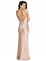 Alt View 1 Thumbnail - Cameo V-Neck Convertible Strap Bias Slip Dress with Front Slit