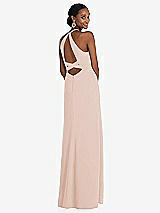 Alt View 1 Thumbnail - Cameo Halter Criss Cross Cutout Back Maxi Dress