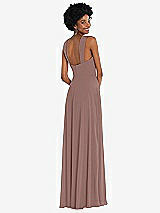 Rear View Thumbnail - Sienna Contoured Wide Strap Sweetheart Maxi Dress