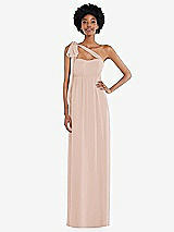 Alt View 2 Thumbnail - Cameo Convertible Tie-Shoulder Empire Waist Maxi Dress