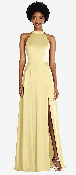 Pale yellow dresses best sale