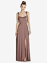 Front View Thumbnail - Sienna Tie Shoulder A-Line Maxi Dress