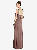 Rear View Thumbnail - Sienna Tie Shoulder A-Line Maxi Dress