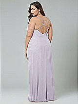 Alt View 2 Thumbnail - Moondance Faux Wrap Criss Cross Back Maxi Dress with Adjustable Straps