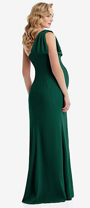 Hunter green maternity dress hotsell