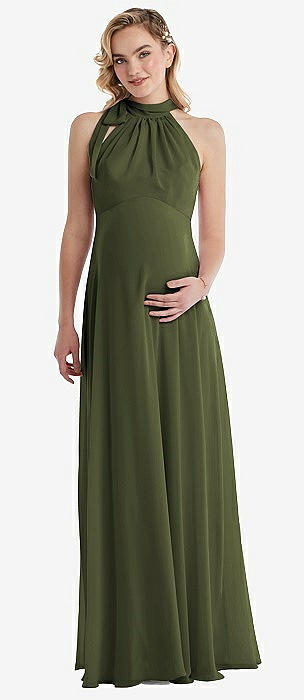 Maternity Olive Green Bridesmaid Dresses