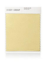 Front View Thumbnail - Pale Yellow Whisper Satin Swatch