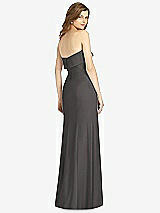 Rear View Thumbnail - Caviar Gray Bella Bridesmaids Dress BB139