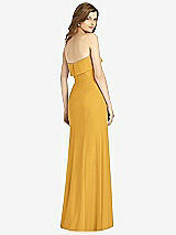 Rear View Thumbnail - NYC Yellow Bella Bridesmaids Dress BB139