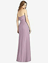 Rear View Thumbnail - Suede Rose Bella Bridesmaids Dress BB139